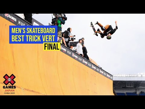 Skateboard Vert Best Trick: FULL COMPETITION | X Games Japan 2023