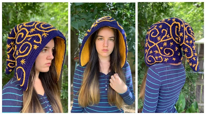 Unleash Your Inner Crochet Wizard with this Magical Hood