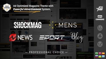 Shockmag - Ad Optimized Magazine WordPress Theme with Powerful Advertisement System | Themeforest