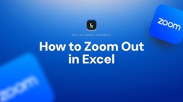 🔍 How to Zoom Out in Excel (2024) | Easy Steps to Adjust Spreadsheet View