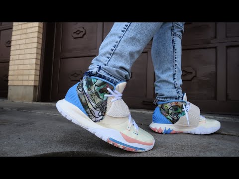 KYRIE 6 PRE-HEAT "LA" REVIEW + ON FEET! These The Best Kyries Yet!? - YouTube