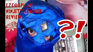 Ezcosplay Ninjetti Ranger Costume Unboxingreview