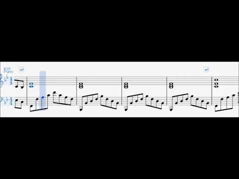 Il Regalo Più Grande - Tiziano Ferro (spartito per pianoforte) - YouTube