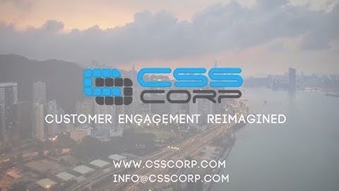 CSS Corp on TALK BUSINESS 360 TV