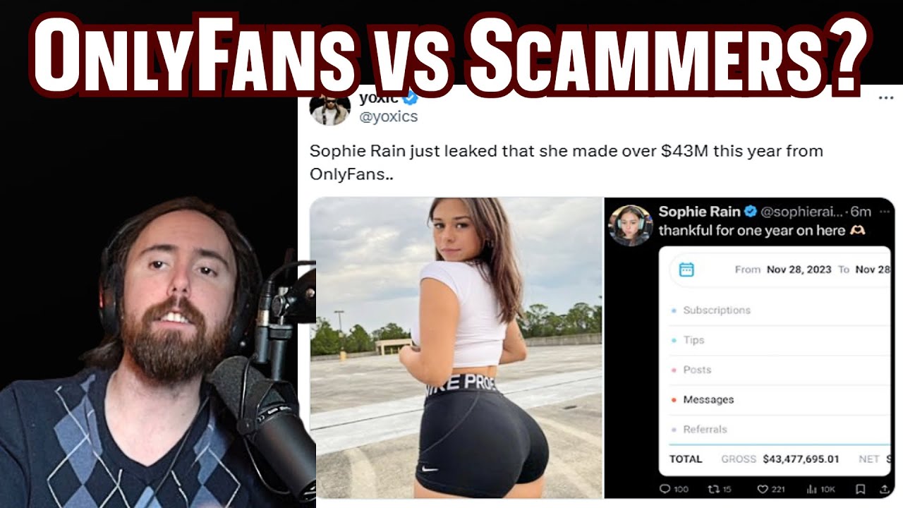 Asmongold Thinks OnlyFans creators are better than scammers. - YouTube