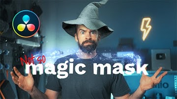 When MAGIC MASK is NOT so Magic [Object in the Way] How to Fix it in DaVinci Resolve