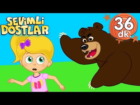 Kaç Kaç Kaç şarkısı ve Sevimli Dostlar ile 36 Dakika Bebek Şarkıları | Adisebaba TV Kids Songs