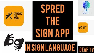 Spred The SIGN App | Deaf Sign Language App | Sign language For all Countries by DEAF T.V screenshot 4