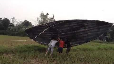 Thả diều 10m trong bão