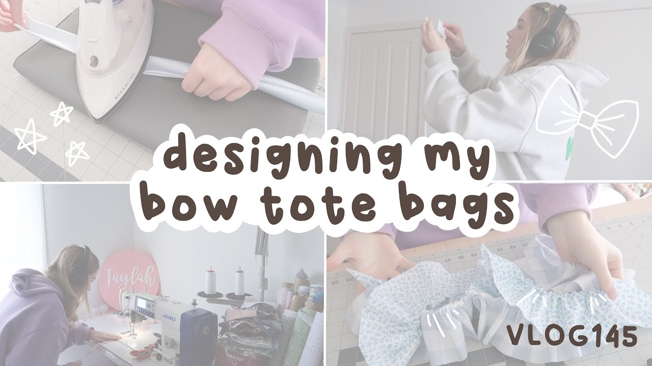 Пробные сумки-шопперы с бантом — как сделать сумки-шопперы с бантом для продажи в моем магазине S...