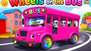 The Wheels on the Bus – Educational Sing-Along for Kids with Counting, Alphabet, Colors, Shapes
