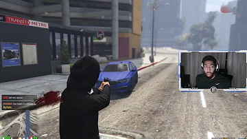 Anthony Davis Runs Down On The Opps in GTA 5! 😂 *Hilarious*