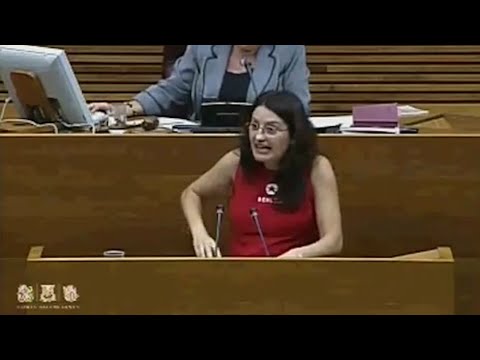 Mónica Oltra a Camps en 2009: "El día que me vea como usted, imputada, me iré a casa"