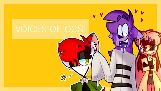 [OUTDATED] Head Canon Voices of my OCs