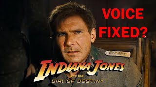 Indiana Jones and the Dial of Destiny flashback voice deepfake