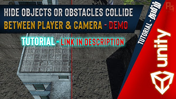 Unity 3D - Hide Objects or Obstacles Between Player and Camera - Demo | PG Tutorials