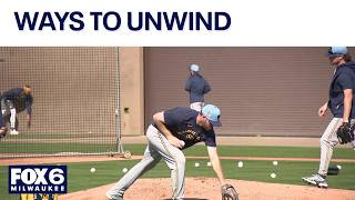 Brewers players find ways to unwind in Phoenix | FOX6 News Milwaukee