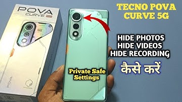 How To Hide Photo in Tecno POVA Curve 5G | Tecno POVA Curve 5G में Photo & Videos कैसे छुपाएं