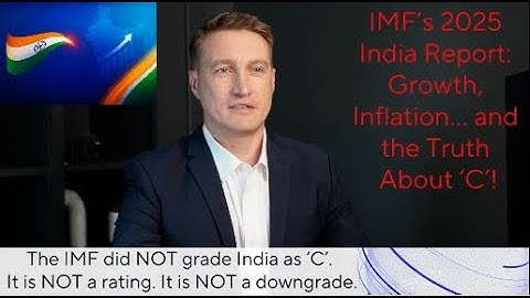 The ‘C’ Misunderstanding: India’s IMF Report Decoded by Dr. Sastry!