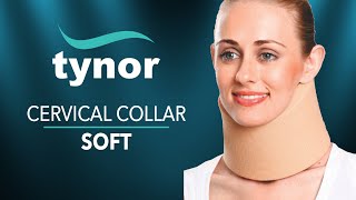 How to wear Tynor Cervical Collar Soft for good support&gentle immbolization of the neck/cerv. spine screenshot 2