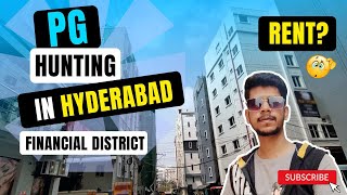Hyderabad এ PG এর Rent শুনে মাথা খারাপ 😱 | Financial District | Bengali Vlog | The Crazy Talker screenshot 4