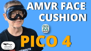 PICO 4 AMVR Face Plate & Cushion Replacement | Is it more comfortable?