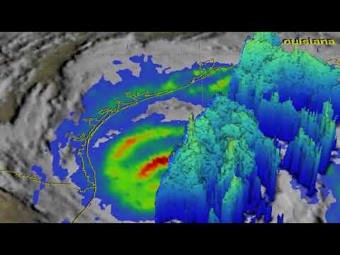 NASA Analyzes Hurricane Harvey's Rainfall