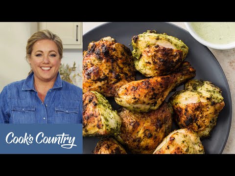 How to Make Green Goddess Roast Chicken and Potato, Green Bean, and ...