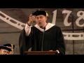 Ernie Johnson speaks at UGA Commencement