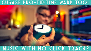 Cubase Pro Tip: The Time Warp Tool. Map the tempo to any freely played song!