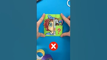 Solving Paper Craft Puzzle with Ragatha by Digital Circus! #digitalcircus #papercraft #puzzle #solve