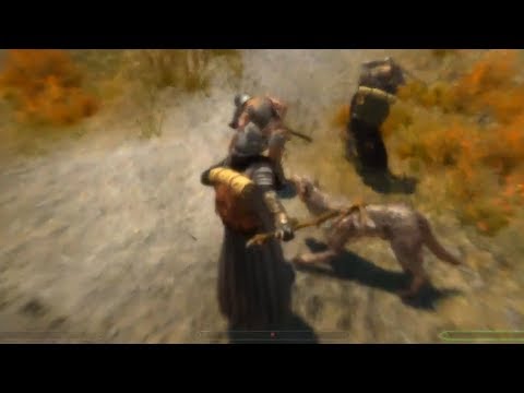 Skyrim. Максимум сложности с модами. 012 - Камень, глина, собака и преступления.