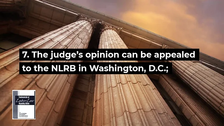 What to expect if an Unfair Labor Practice Charge is Filed at the  NLRB