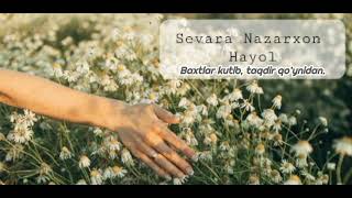 Sevara Nazarxon - Hayol (Matnli) * Sevara Nazarkhan - Imagination (For English lyrics turn on CC)