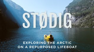 STØDIG: Exploring the Arctic on a Repurposed Lifeboat. Self Sufficient Design. Solar Energy.