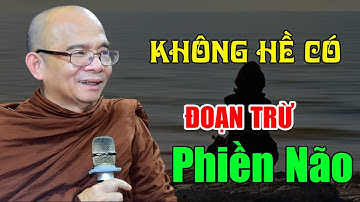 KHÔNG BAO GIỜ CÓ Chuyện ĐOẠN TRỪ PHIỀN NÃO Theo Cách này ...| Sư Toại Khanh - Sư Giác Nguyên Giảng