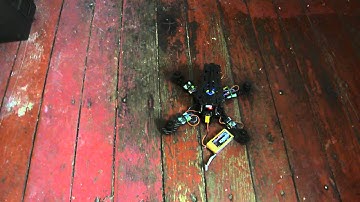 Afromini -12a-hugs - 2300kv RCT (1st Prop Spin up test)