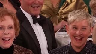 Ricky Gervais insulting James Corden and Judy Dench at Golden Globes 2020