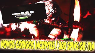 NOVA BIG ATUALIZAÇÃO + NOVOS CÓDIGOS SECRETOS do PROJECT SLAYERS-ROBLOX NARUTO50K