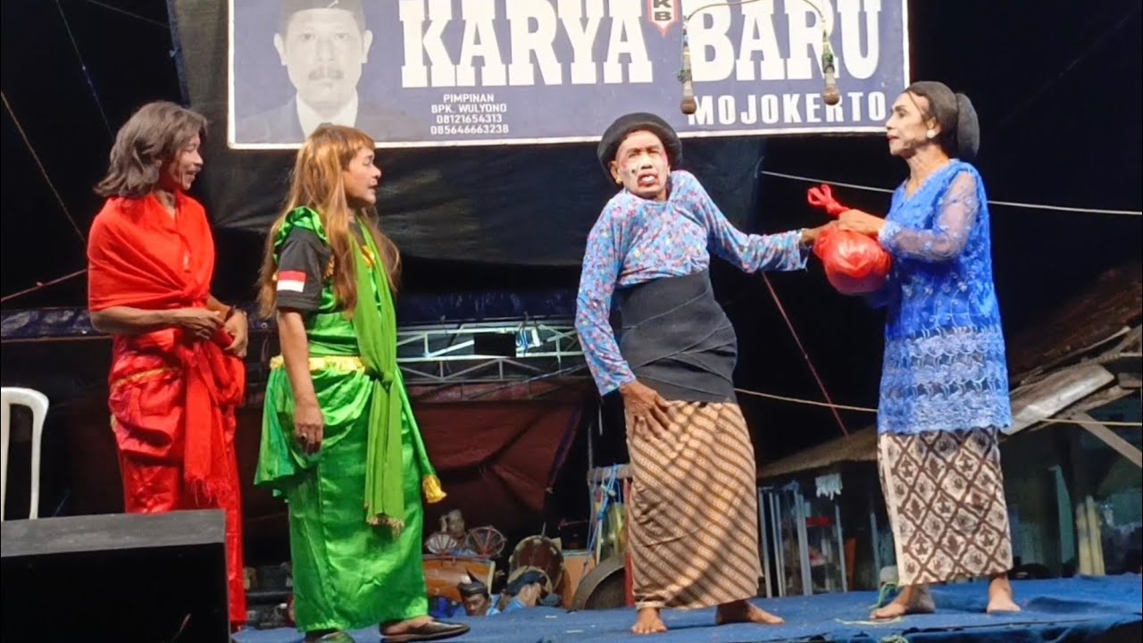 ANDE ANDE LUMUT - Lawak Ludruk Karya Baru sekargadung pungging Mojokerto. 