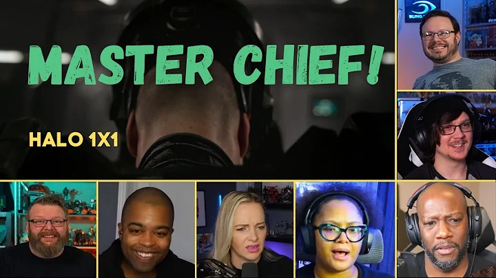 Reactors' Reaction to MASTER CHIEF removing his Helmet in HALO Episode 1 | CONTACT 1x1