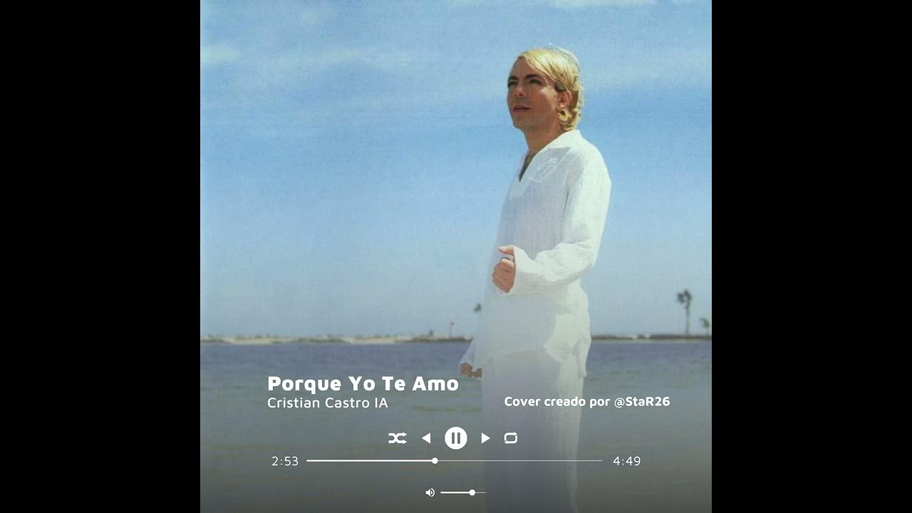 Cristian Castro IA - Porque Yo Te Amo (Sandro) (Definitivo) Cristian Castro IA - Porque Yo Te Amo (Sandro) (Definitivo)