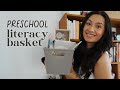 What&#39;s in Our Preschool Literacy Morning Basket | 23-24 Pre-k Homeschool