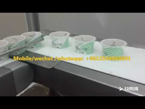 Automatic falling cup seal