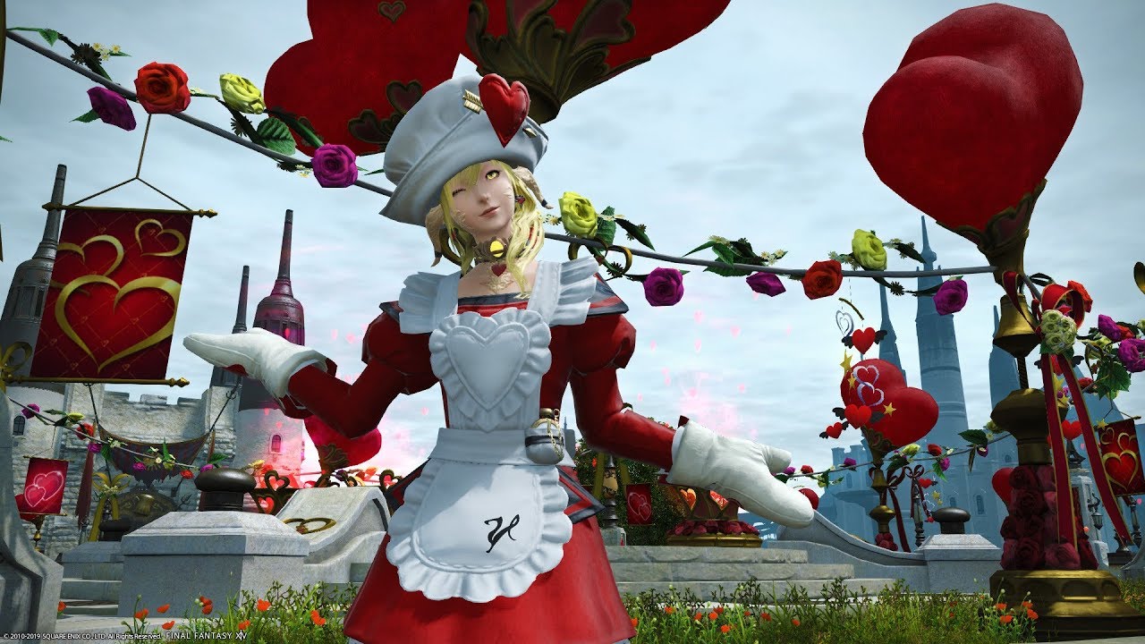 Final Fantasy XIV Valentine Day Event and Dungeon 2019 YouTube