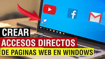 Cómo crear Accesos Directos de Páginas Web en el Escritorio de Windows 10/8/7 con Google Chrome
