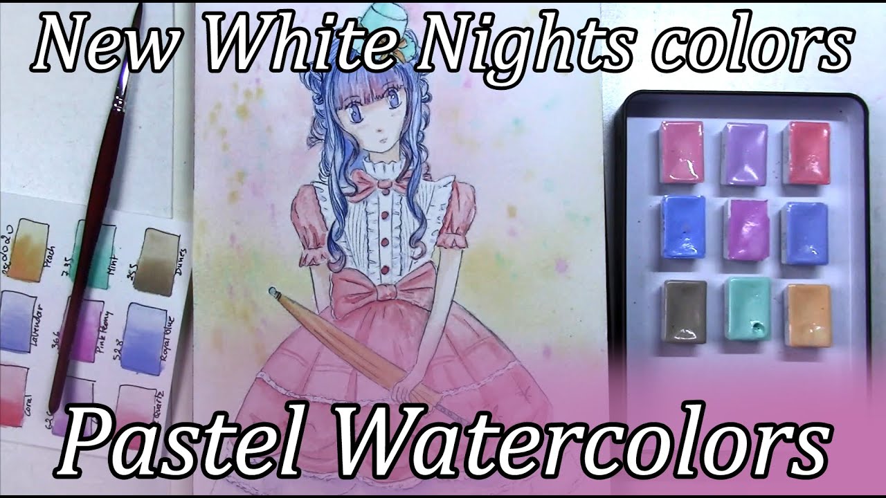 New White Nights New Pastel Watercolours - Liz Steel : Liz Steel