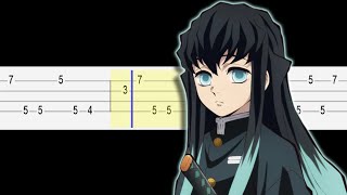 Kimetsu no Yaiba Season 3 - Opening &quot;Kizuna no Kiseki&quot; (Easy Ukulele Tabs Tutorial)