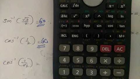 Part 5 inverse trigonometric function