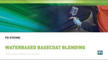 Basecoat Blending Waterborne SOP (PD-0706WB)